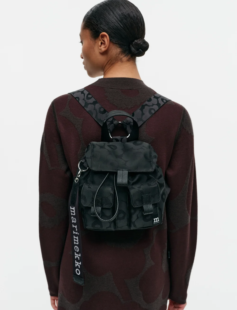 Marimekko - EVERYTHING BACKPACK S UNIKKO - mode trends - black, black - 0