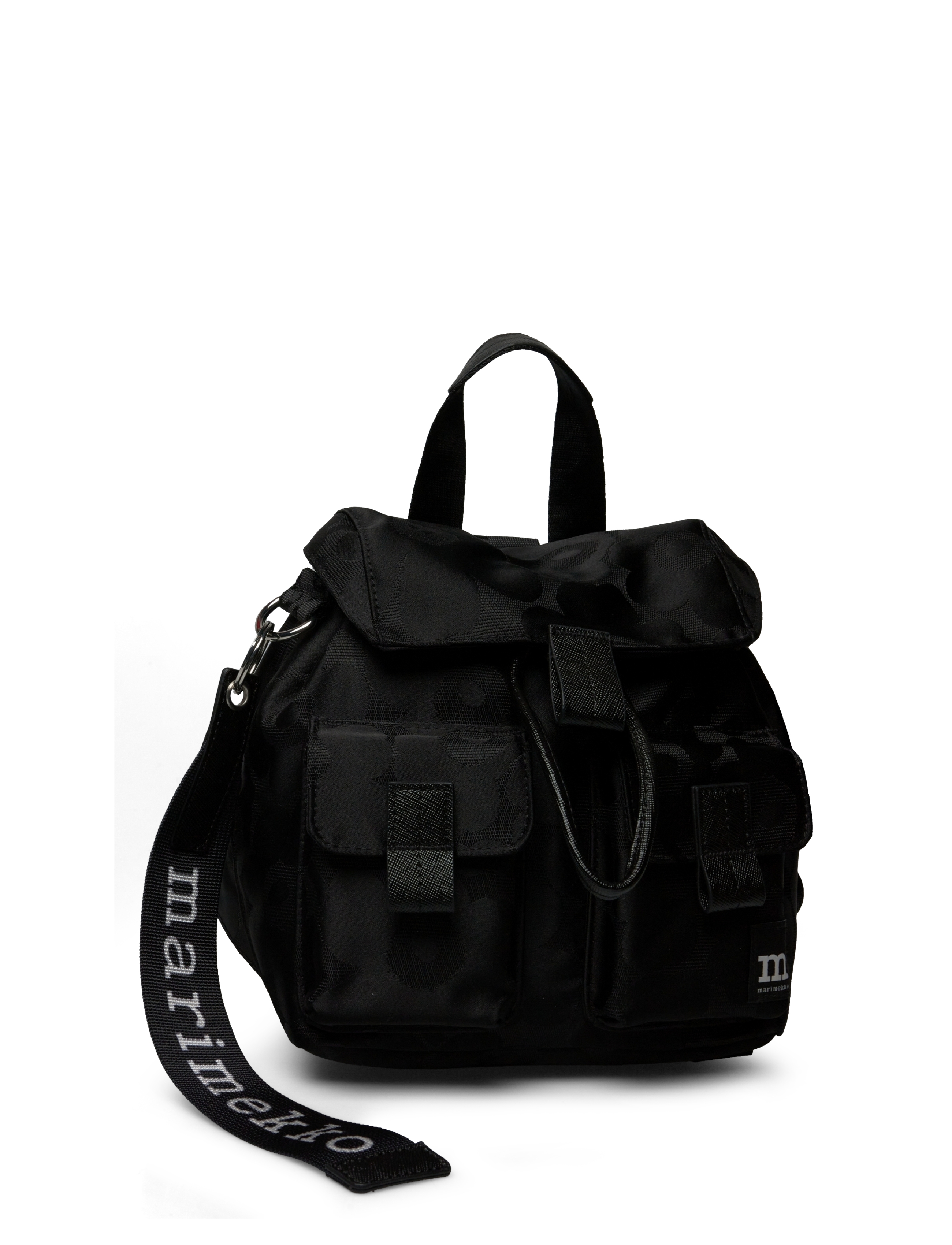 Marimekko - EVERYTHING BACKPACK S UNIKKO - rucksäcke - black, black - 3
