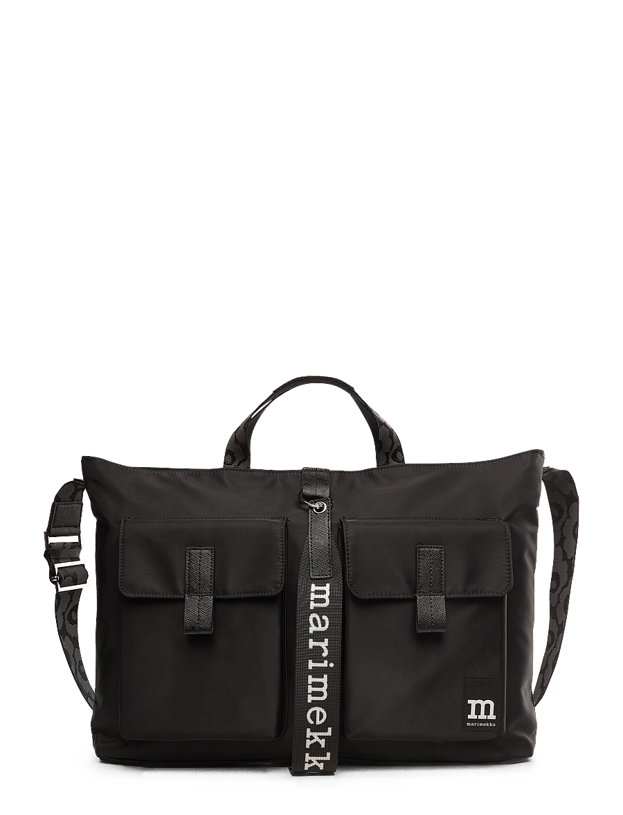 Marimekko - EVERYTHING MESSENGER SOLID - muotitrendit - black - 1