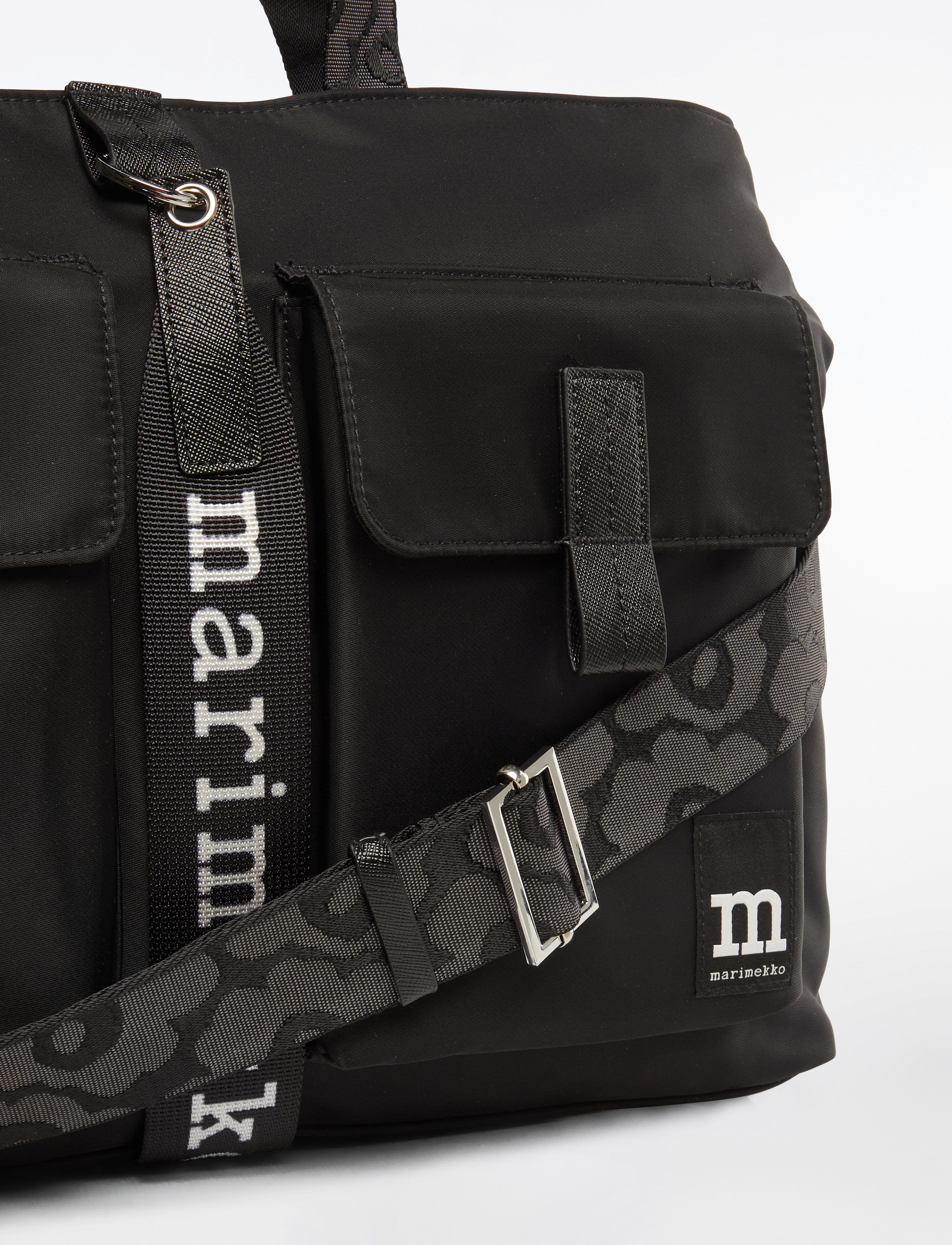 Marimekko - EVERYTHING MESSENGER SOLID - festtøj til outletpriser - black - 4