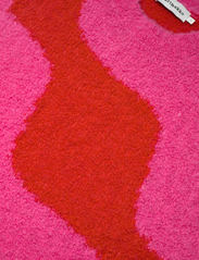 Marimekko - ELEMENTTI TAIFUUNI - strikkevester - red, pink - 3