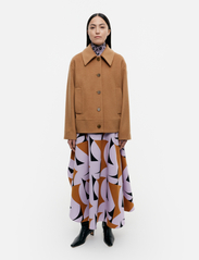 Marimekko - ASETELMA SOLID - wool jackets - brown - 2