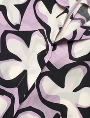 Marimekko - SALONKI PATIKKA - marškinių tipo suknelės - off-white, lilac, black - 3