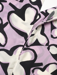 Marimekko - SALONKI PATIKKA - skjortklänningar - off-white, lilac, black - 4