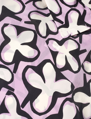 Marimekko - SALVAIN PATIKKA - blūzes ar garām piedurknēm - off-white, lilac, black - 3