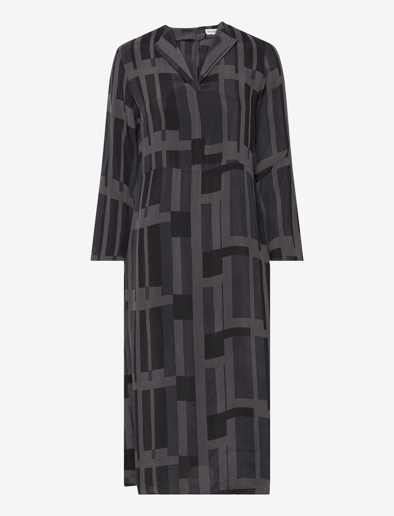 Marimekko - SALONKI ATTIKA - skjortekjoler - black, dark grey - 0