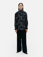 Marimekko - SALVAIN ATTIKA - long-sleeved blouses - black, dark grey - 2