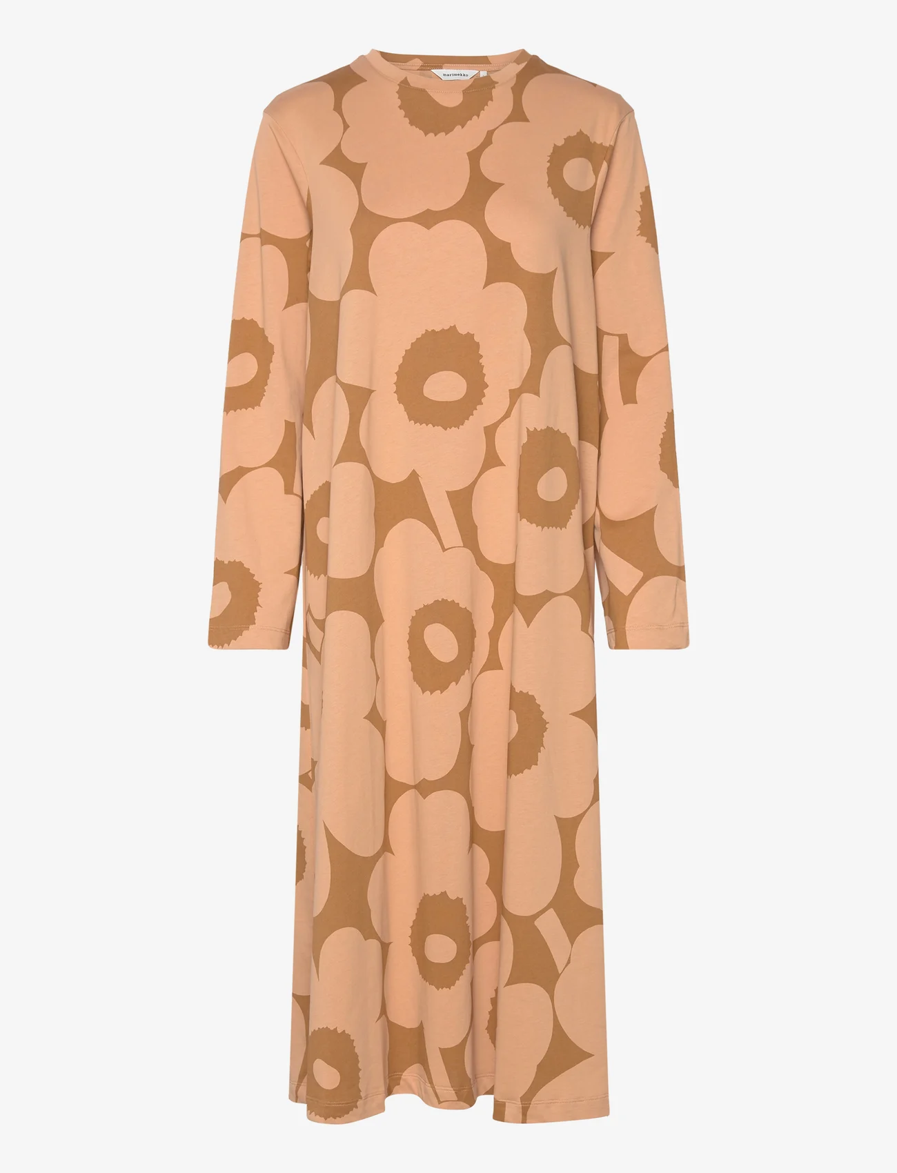 Marimekko - TROMPPI UNIKKO - džemperio tipo suknelės - beige, brown - 0