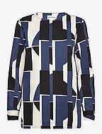 FREIMI SERMI - OFF-WHITE, BLUE, BLACK