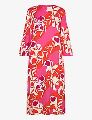 Marimekko - HIMMELI SERENAADI - summer dresses - off-white, pink, red - 0