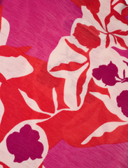 Marimekko - VEDUTA SERENAADI - topi ar garām piedurknēm - off-white, pink, red - 3