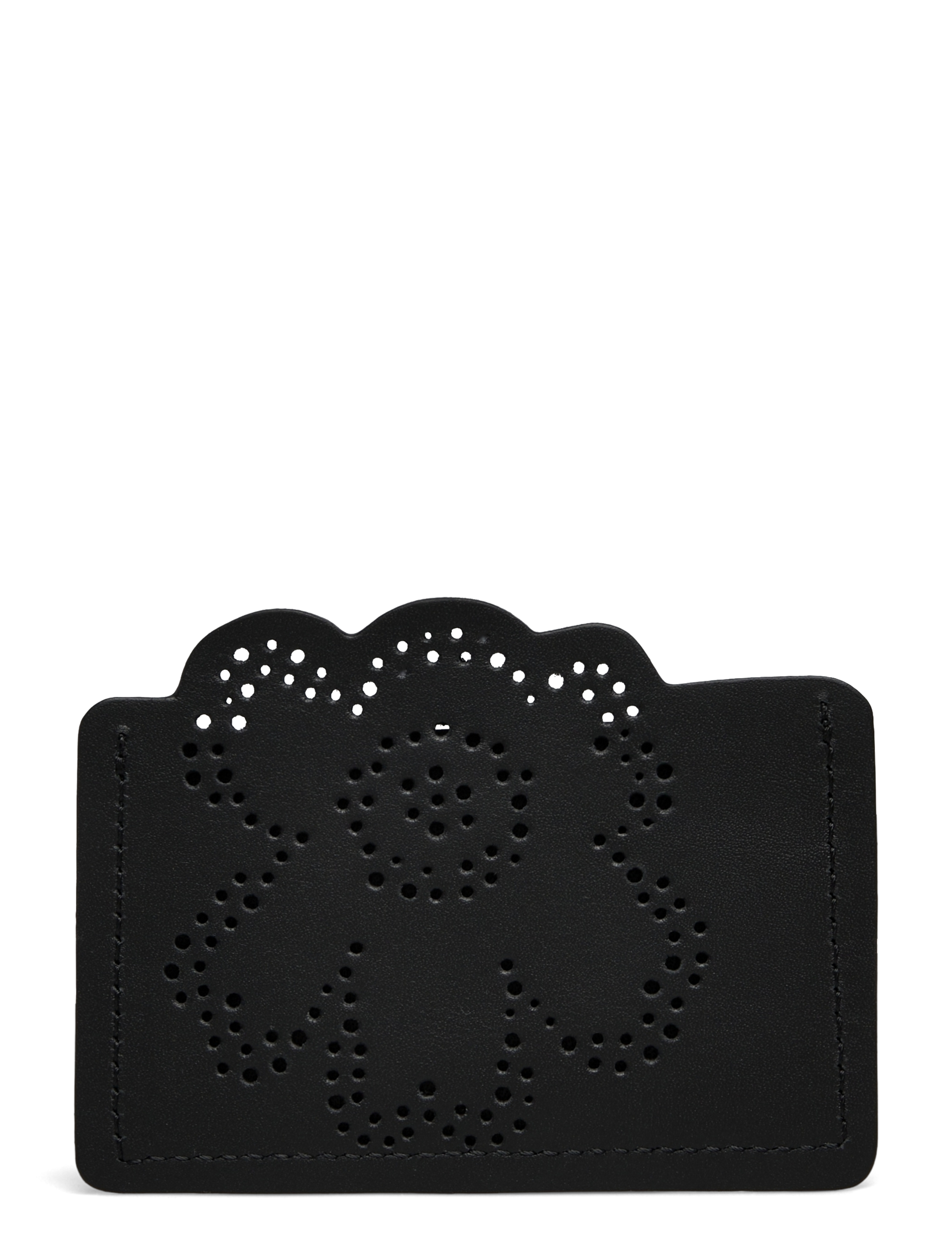 Marimekko IMPRINT CARD HOLDER UNIKKO - Kartenetuis - BLACK / black