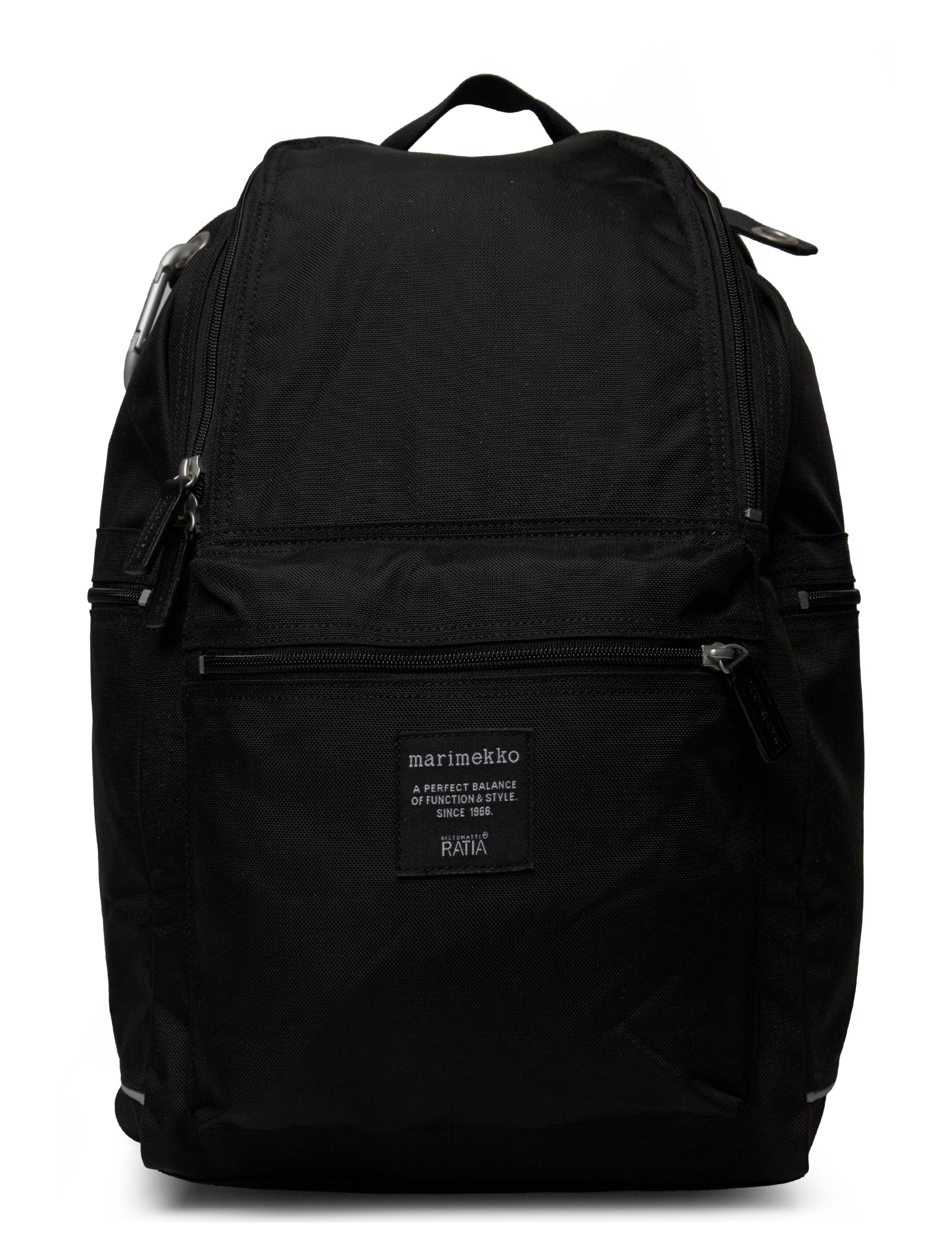 Marimekko BUDDY - Ryggsekker - BLACK / black