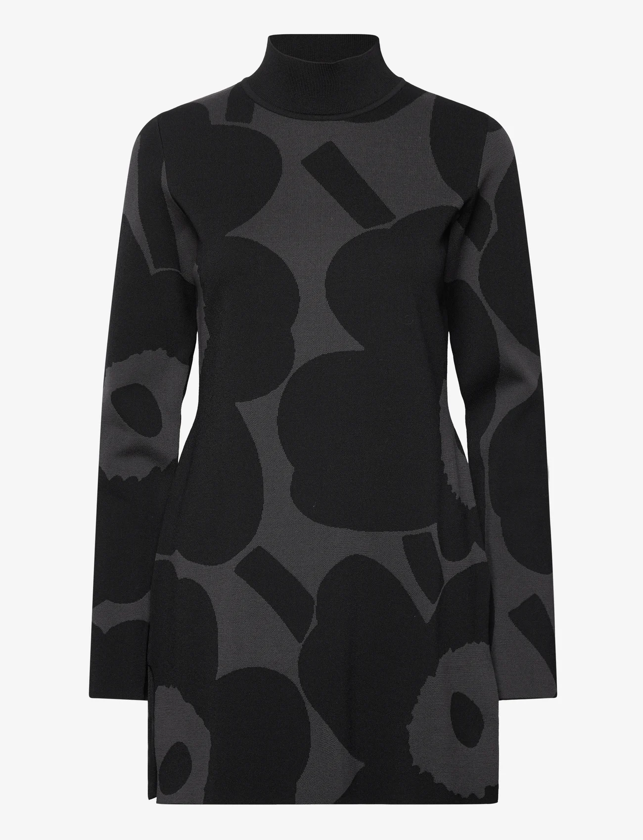 Marimekko - KUUTIO UNIKKO - džemperi ar augstu apkakli - black, dark grey - 0