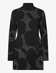 Marimekko - KUUTIO UNIKKO - megztiniai su aukšta apykakle - black, dark grey - 0