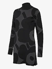 Marimekko - KUUTIO UNIKKO - megztiniai su aukšta apykakle - black, dark grey - 1