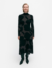 Marimekko - KUUTIO UNIKKO - megztiniai su aukšta apykakle - black, dark grey - 4