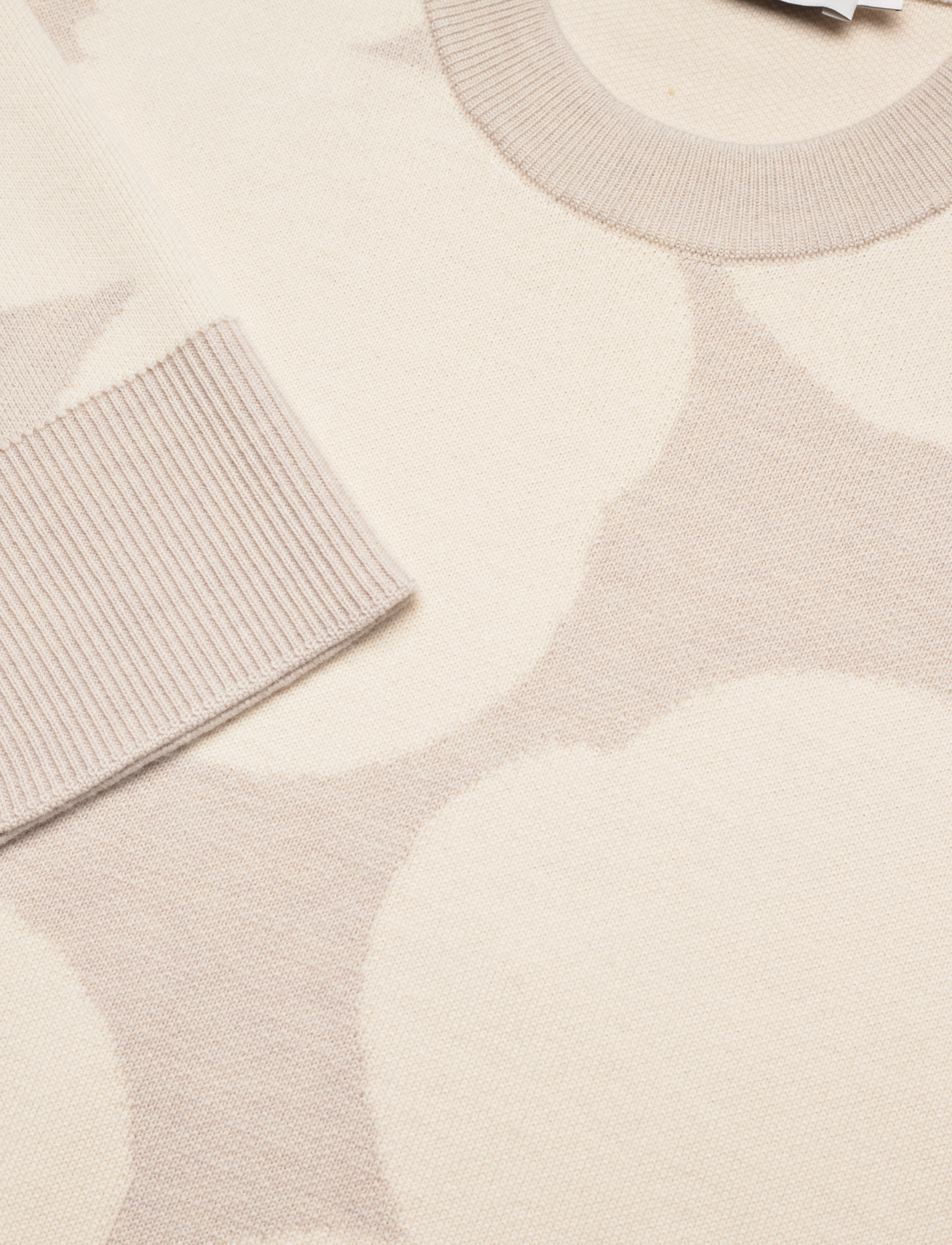 Marimekko - TAHTI II UNIKKO - light yellow, beige melange - 3