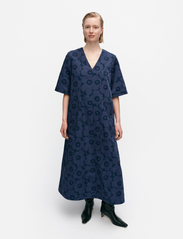 Marimekko - EDELLE MINI UNIKOT - maxi dresses - blue, dark blue - 2