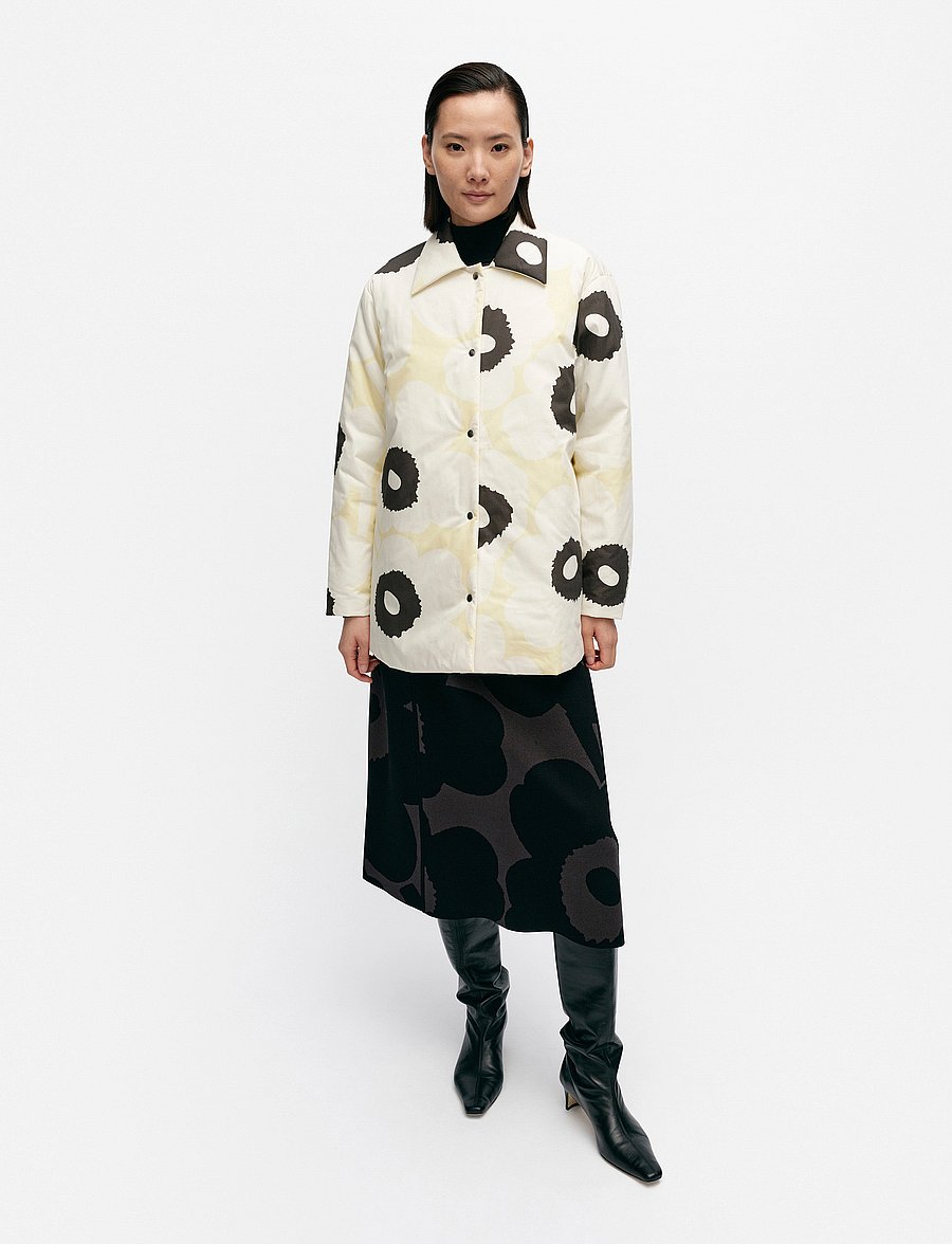 Marimekko - BALANSSI UNIKKO - light yellow, off-white, black - 0