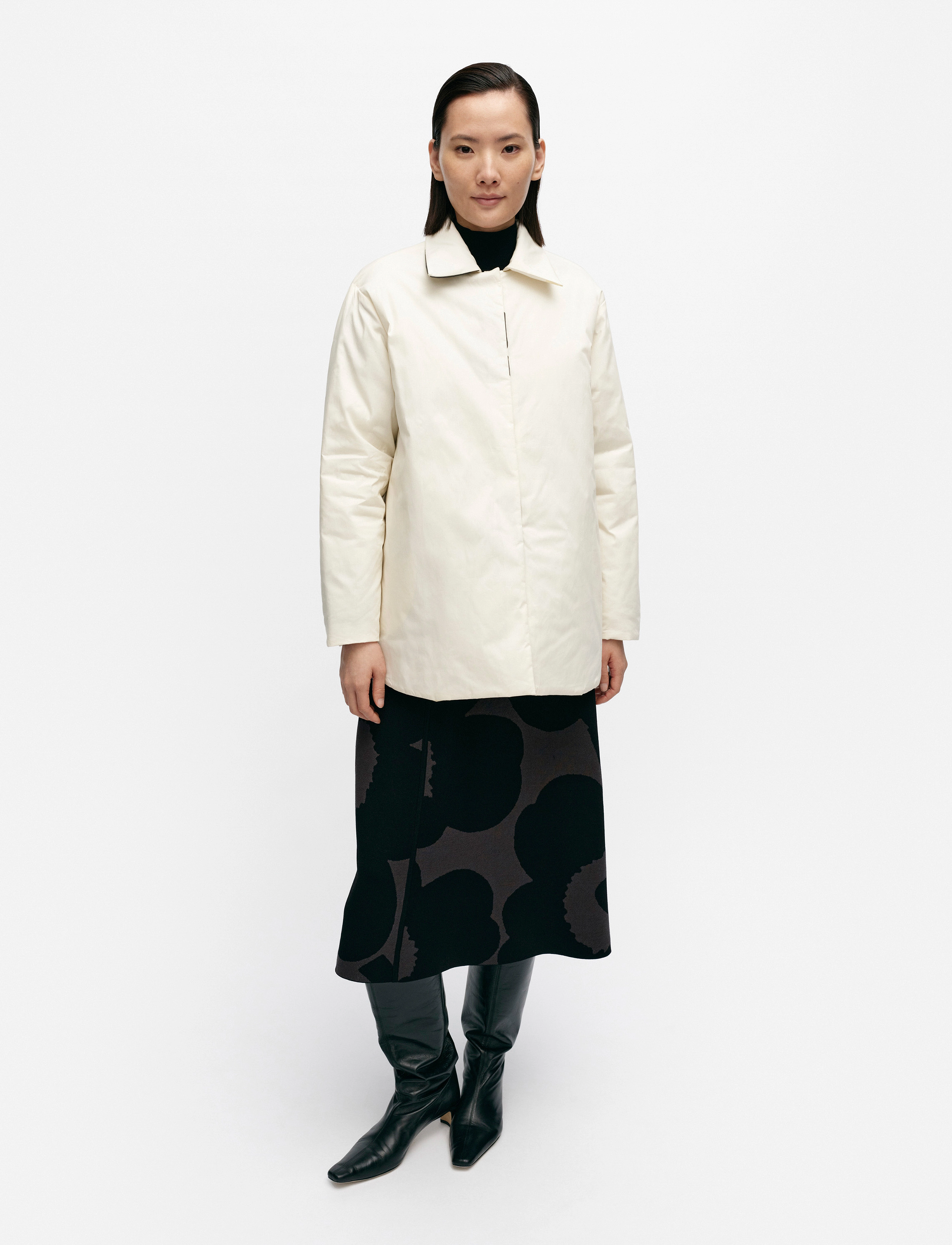Marimekko - BALANSSI UNIKKO - light yellow, off-white, black - 3