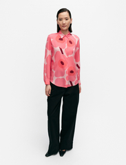 Marimekko - MAIJA UNIKKO - long-sleeved shirts - pink, light pink, coral - 2