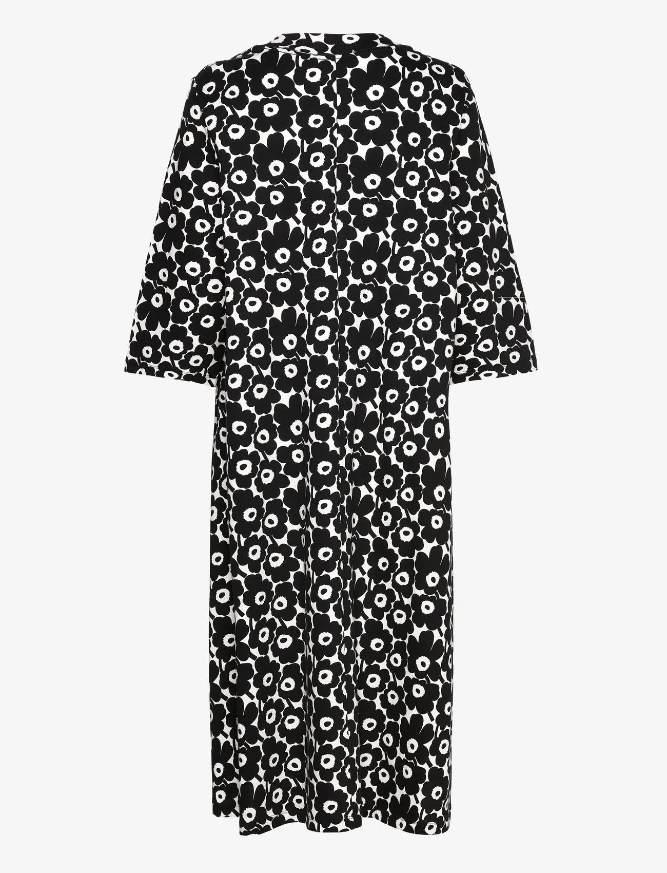 Marimekko - VAULA UNIKKO - midi kjoler - off-white, black - 1