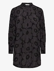 Marimekko - HURMAAVA UNIKKO - long sleeved blouses - dark grey, black - 1