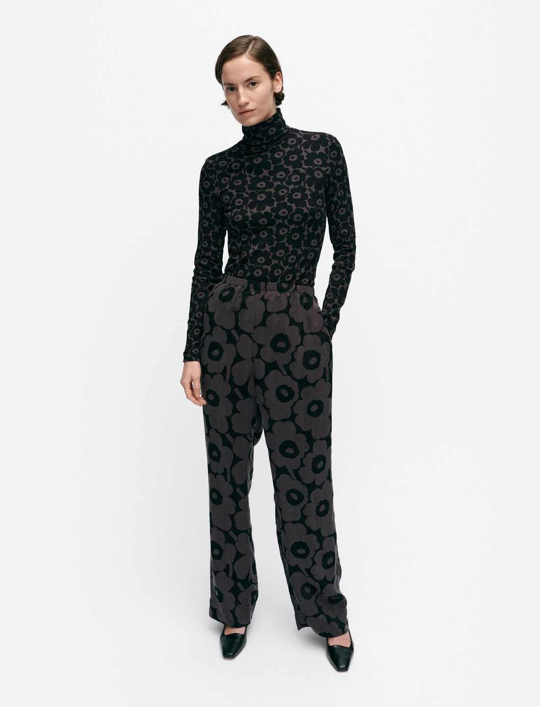 Marimekko Moreski Unikko Pantalons droits Boozt