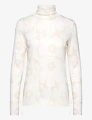 Marimekko - VILINA UNIKKO - megztiniai su aukšta apykakle - off-white, beige - 0
