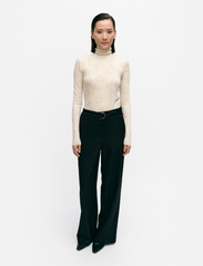 Marimekko - VILINA UNIKKO - megztiniai su aukšta apykakle - off-white, beige - 2