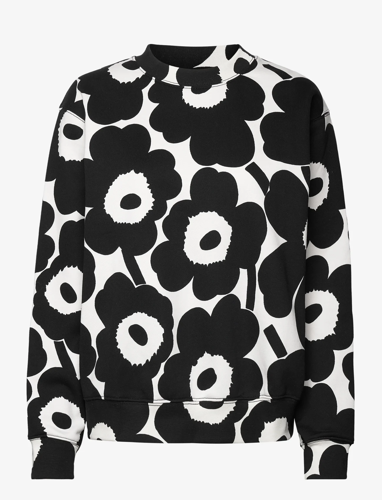 Marimekko - LEIOT PIENI UNIKKO 2 - sweatshirts & kapuzenpullover - black, off-white - 0