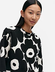 Marimekko - LEIOT PIENI UNIKKO 2 - sweatshirts & kapuzenpullover - black, off-white - 3