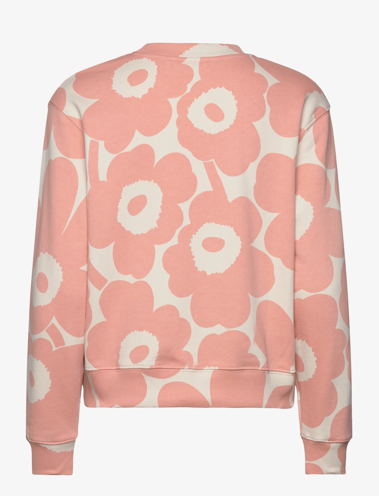 Marimekko - LEIOT PIENI UNIKKO 2 - sweatshirts & kapuzenpullover - light pink, off-white - 1