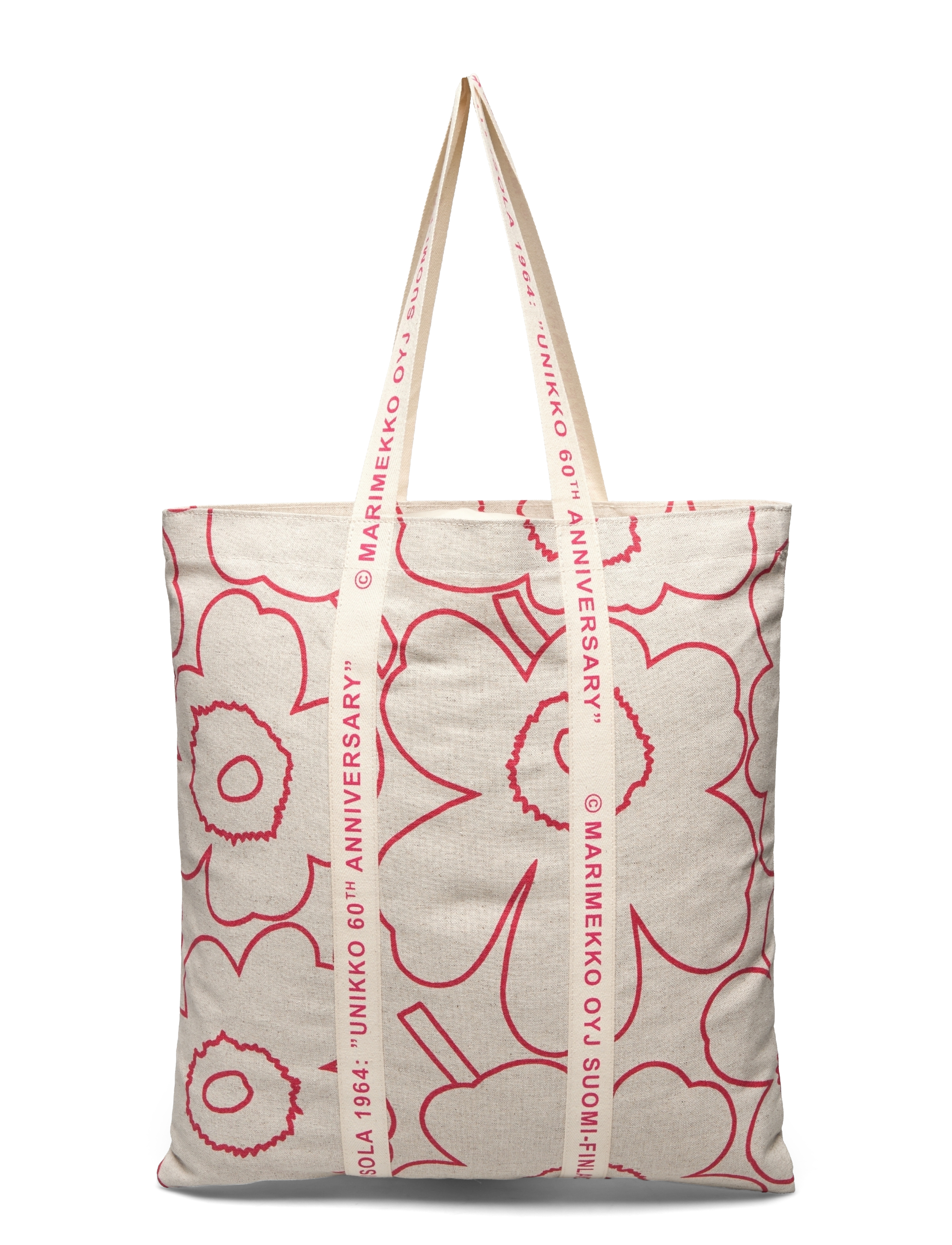 Marimekko - CARRIER MIDI PIIRTO UNIKKO - cotton, pink - 1