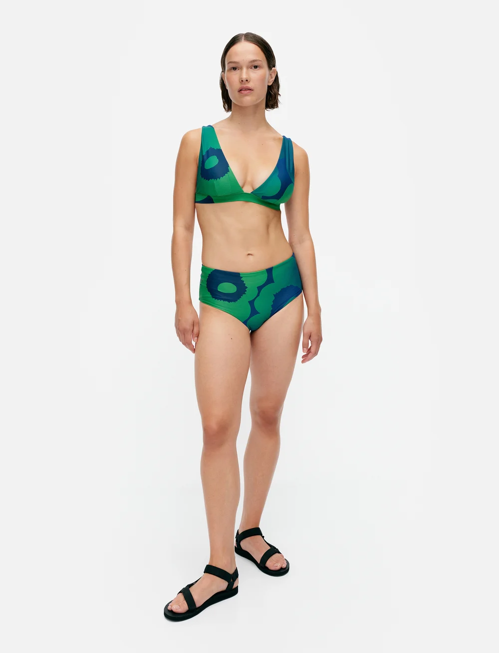 Marimekko Mearta Unikko Bikini Top Hauts de maillot triangle Boozt