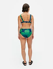 Marimekko - MYRTOS UNIKKO H.WAIST BOTTOM - bikini-slips - green, blue - 3