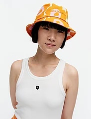 Marimekko - MÄKIKAURA UNIKKO - bucket hats - orange, light pink, cotton - 0