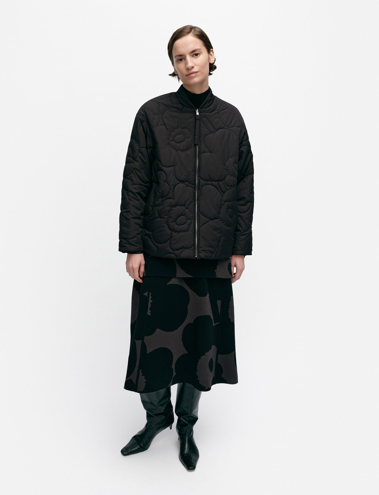 Marimekko - KUORI UNIKKO - down- & padded jackets - black - 0