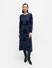 Marimekko - PUTRIDO UNIKKO - knitted dresses - blue, dark blue - 2
