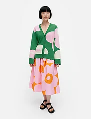 Marimekko - TYRSKE POIMINTO - cardigans - green, light pink, off-white - 4