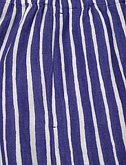 Marimekko - MERIVIRTA PICCOLO - wide leg trousers - blue, off-white - 4