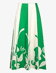 Marimekko - RÖNSY NOKTURNO - skirts - green, off-white - 1