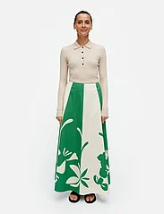 Marimekko - RÖNSY NOKTURNO - skirts - green, off-white - 4