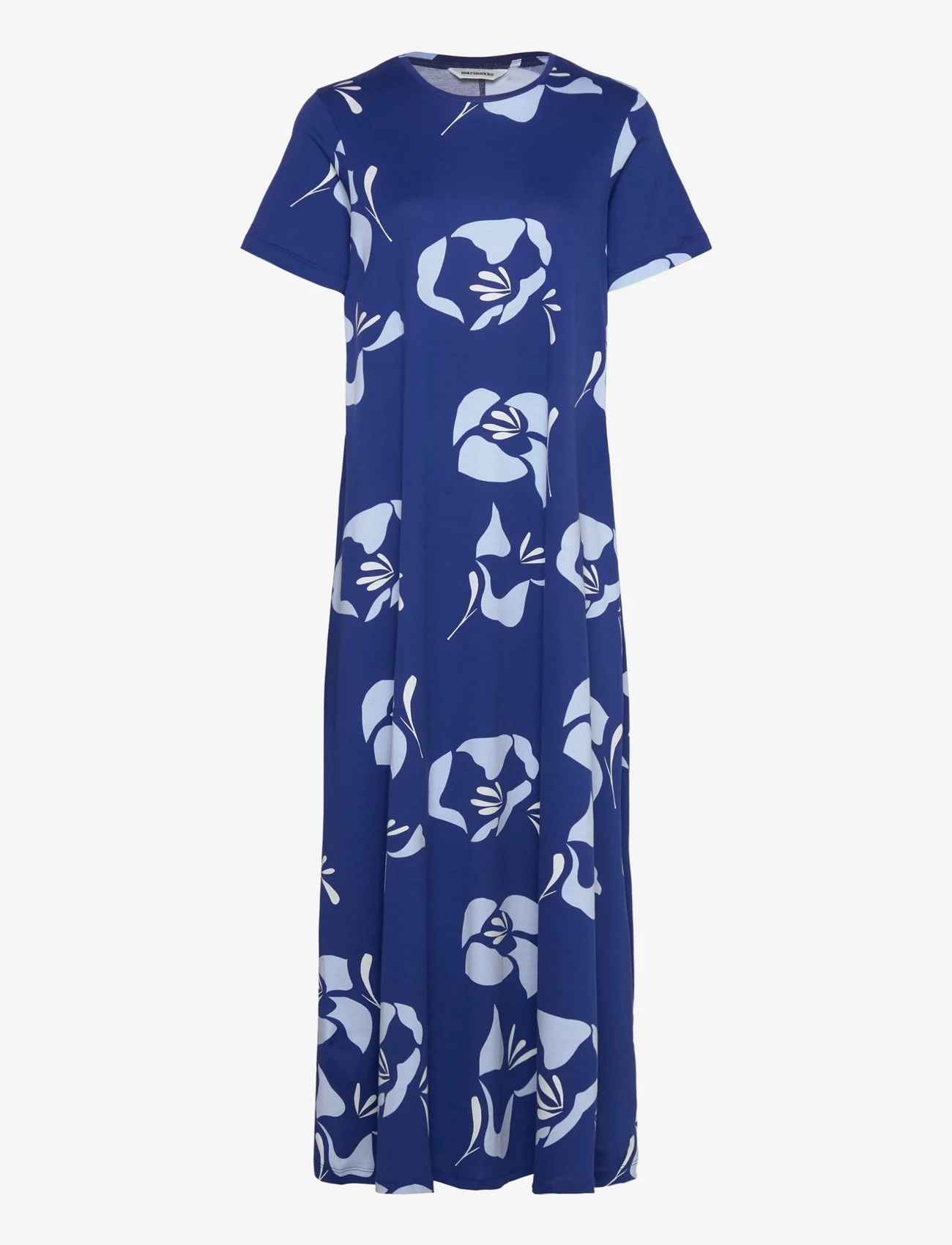 Marimekko - KALLIOKIELO HELAKKA - robes d'été - blue, light blue, off-white - 1
