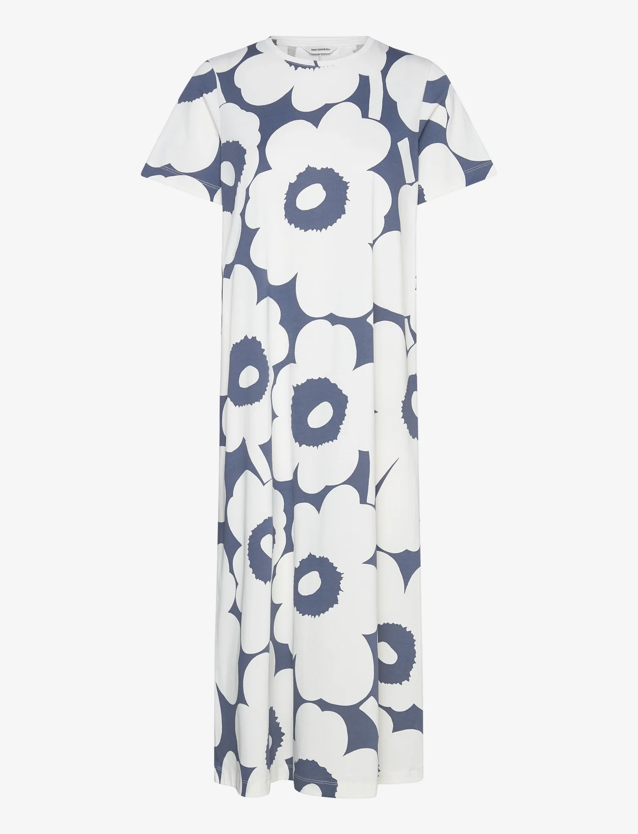 Marimekko - PISTEINEN UNIKKO - summer dresses - off-white, blue - 1