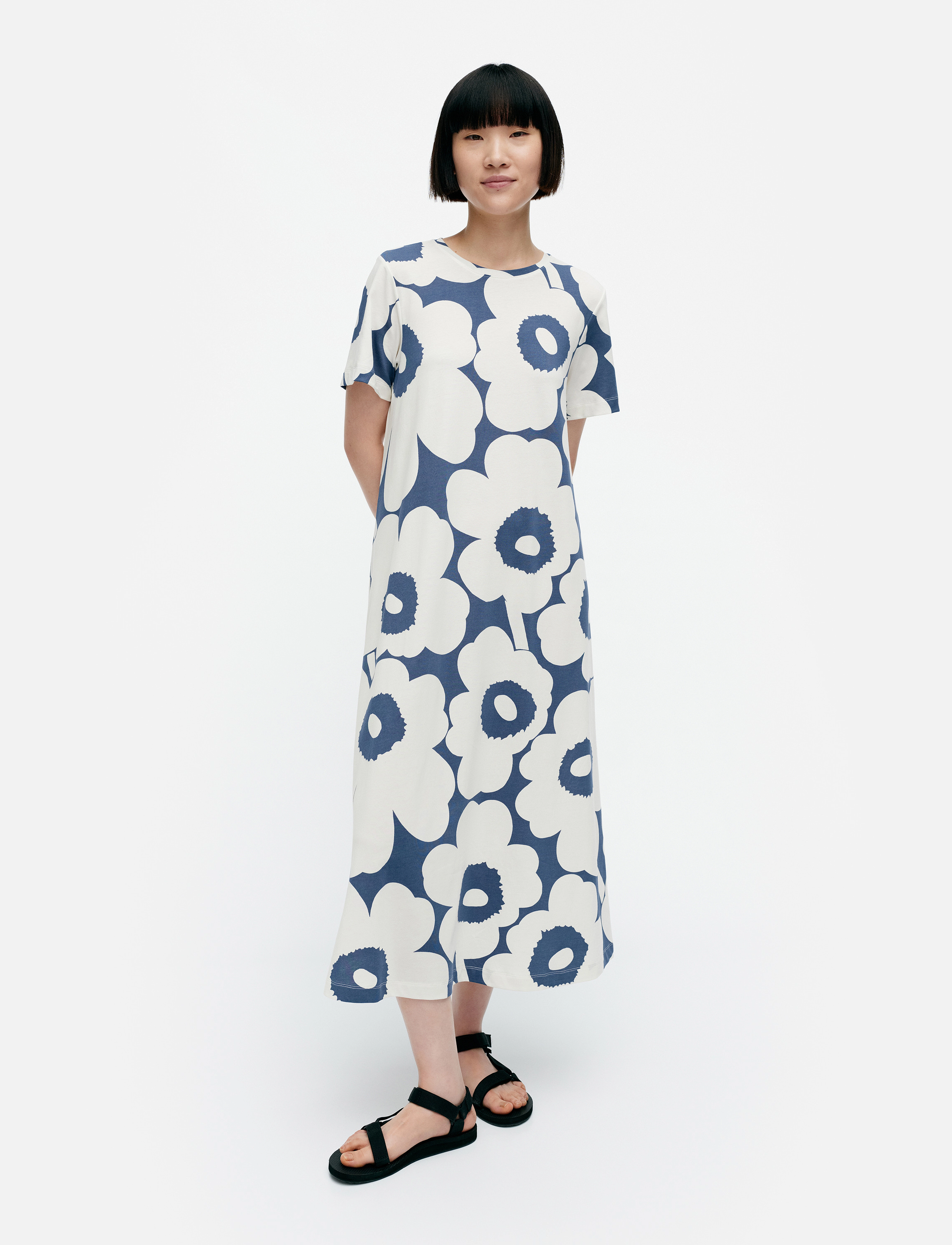 Marimekko - PISTEINEN UNIKKO - off-white, blue - 4