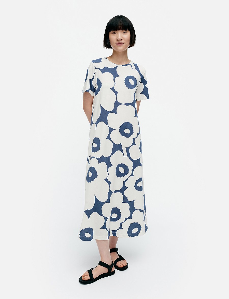 Marimekko - PISTEINEN UNIKKO - off-white, blue - 4