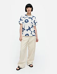 Marimekko - TUNNIT UNIKKO - t-shirt & tops - off-white, blue - 4