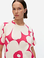 Marimekko - TUNNIT UNIKKO - t-shirt & tops - off-white, fuchsia - 0